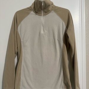 Women’s Columbia Beige and Cream Sweater